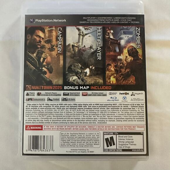 Call of Duty BLACK OPS II for PlayStation 3 - Picture 2 of 3